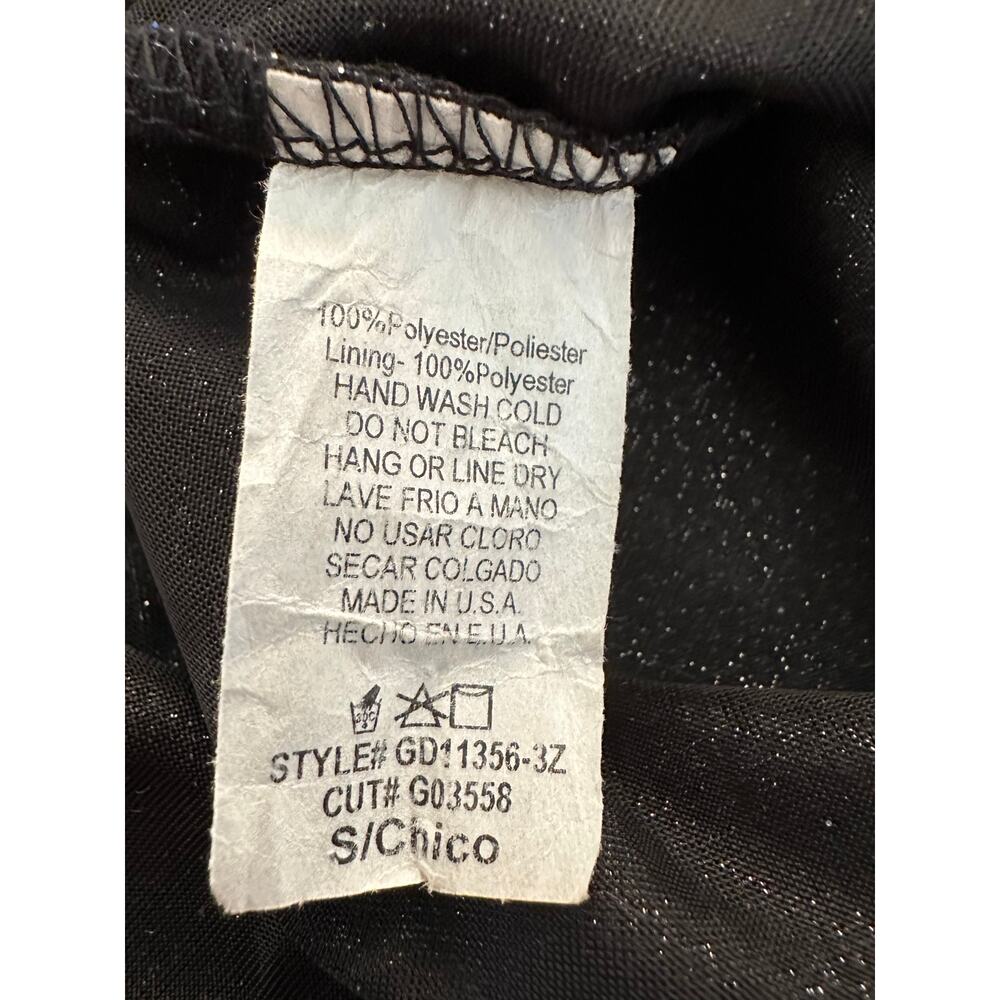 Q Women Purple Glitter Shimmer Asymmetrical Spaghetti Strap Side Ruched Dress S - Picture 7 of 8